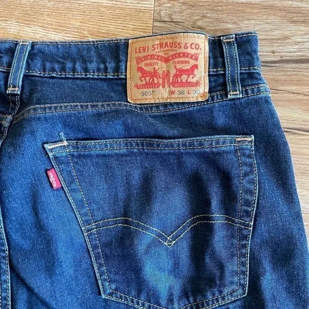 Levi's Blue Straight Jeans